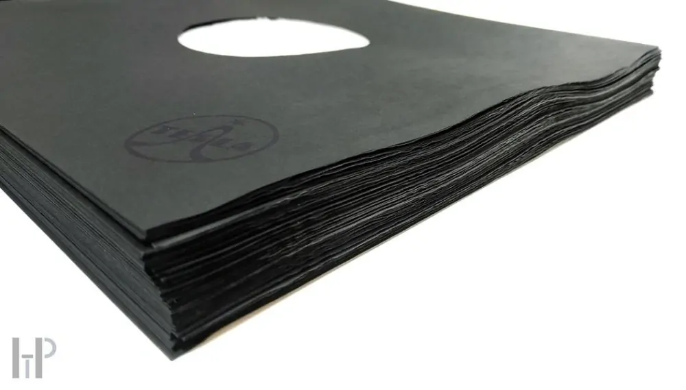 TESLA 12" LP Inner Sleeves black 80g