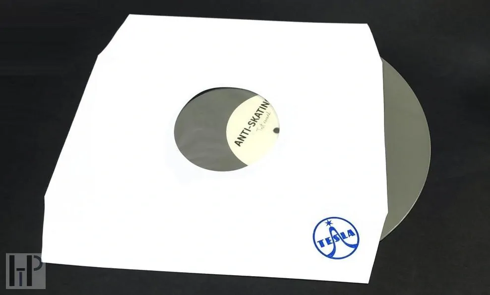 TESLA 12" LP Inner Sleeves white 90g angled - 10ks