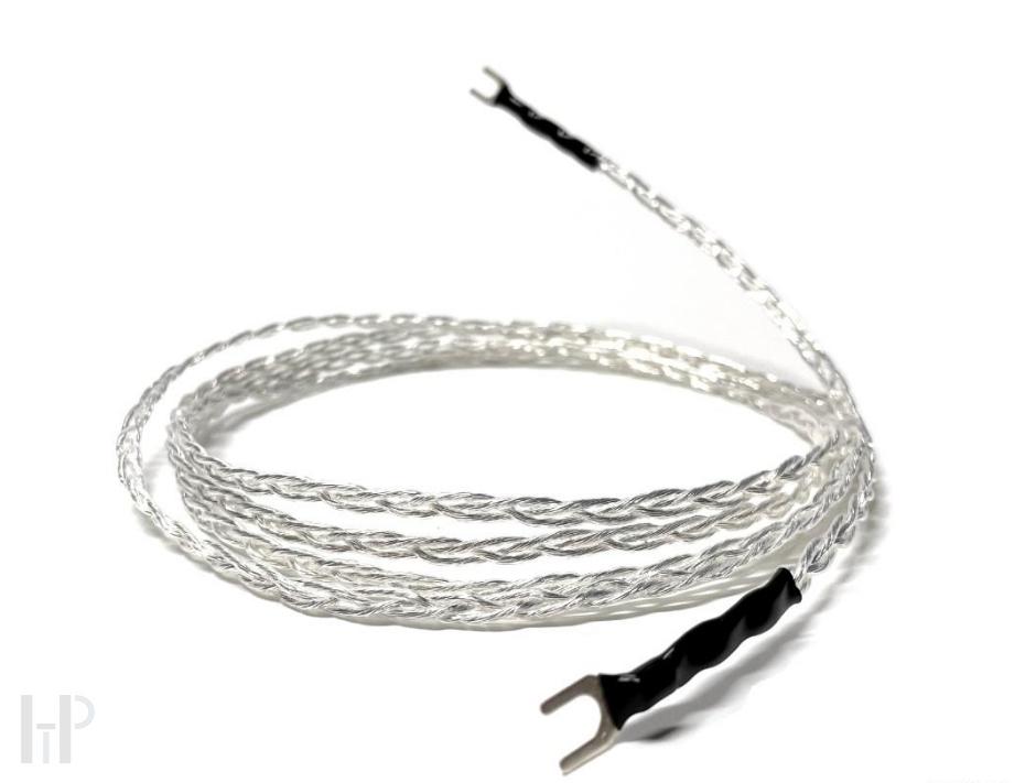 TESLA - Ground Wire Silver 2,0m